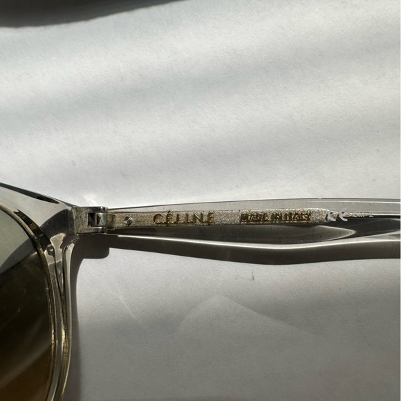Celine clear/gray sunglasses (pre 2015) - Picture 3 of 3
